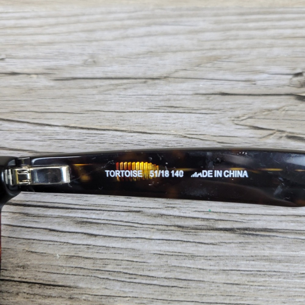 Kirkland Signature Eyeglasses Frames KS #126 Garden Grove Tortoise 51-18-140 - Picture 5 of 14